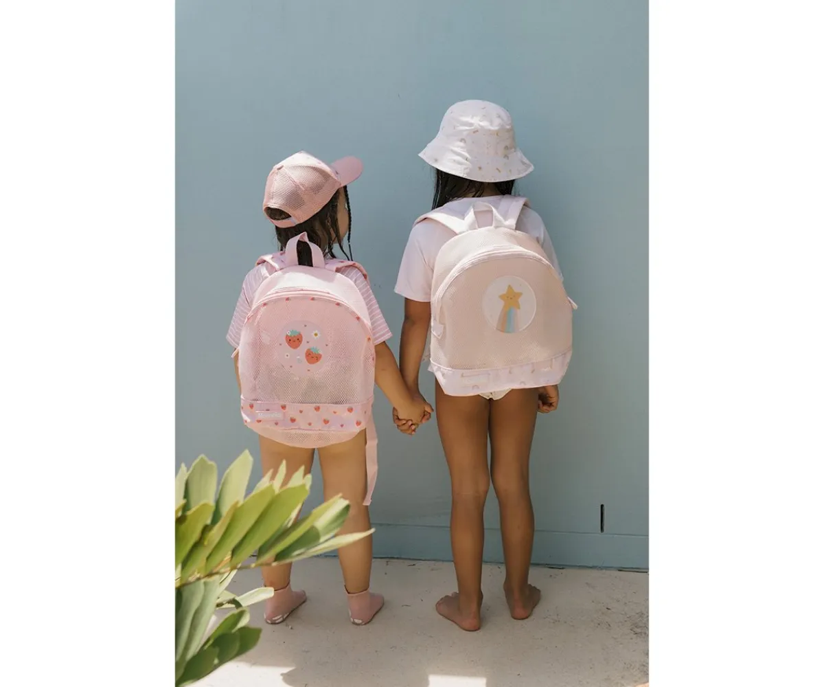 Mochilas De Playa^Monnëka Mochila Infantil Antiarena Strawberries