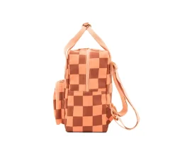 Mochilas Preescolar^Studio Ditte Mochila Infantil Blocks Pink Brown Personalizable