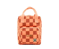 Mochilas Preescolar^Studio Ditte Mochila Infantil Blocks Pink Brown Personalizable