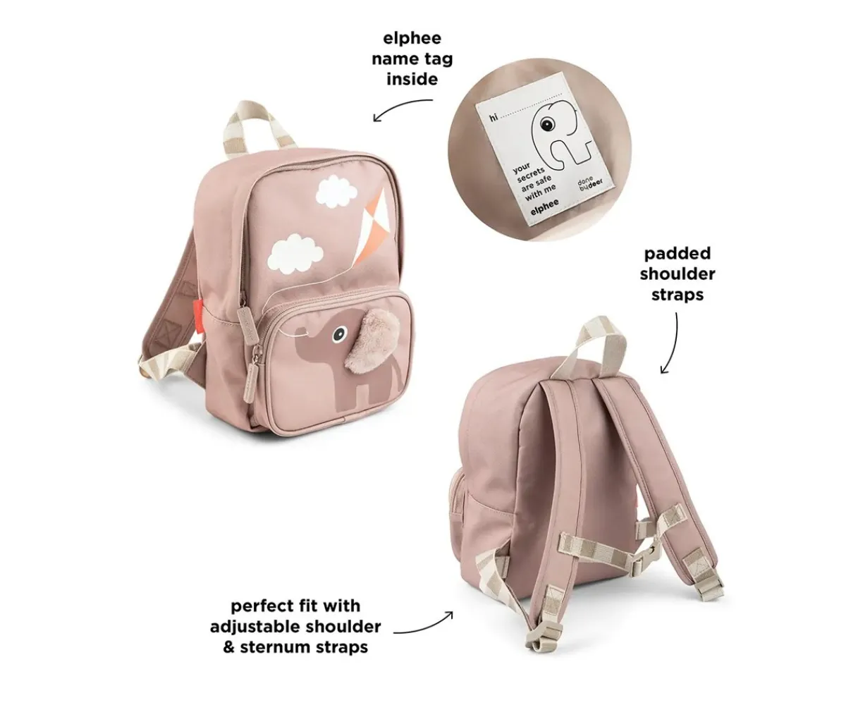 Mochilas Preescolar^Done by Deer Mochila Infantil Canvas Elphee Powder Personalizable
