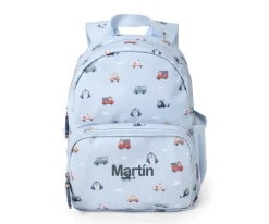 Mochila Infantil City Cars Personalizable Mochilas Preescolar|Colecciones Vuelta Al Cole