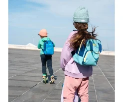 Mochilas Preescolar^SUPER PETIT Mochila Infantil Ecofriendly Azure Billy Personalizable