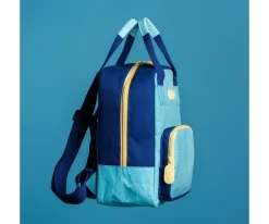 Mochilas Preescolar^SUPER PETIT Mochila Infantil Ecofriendly Azure Billy Personalizable