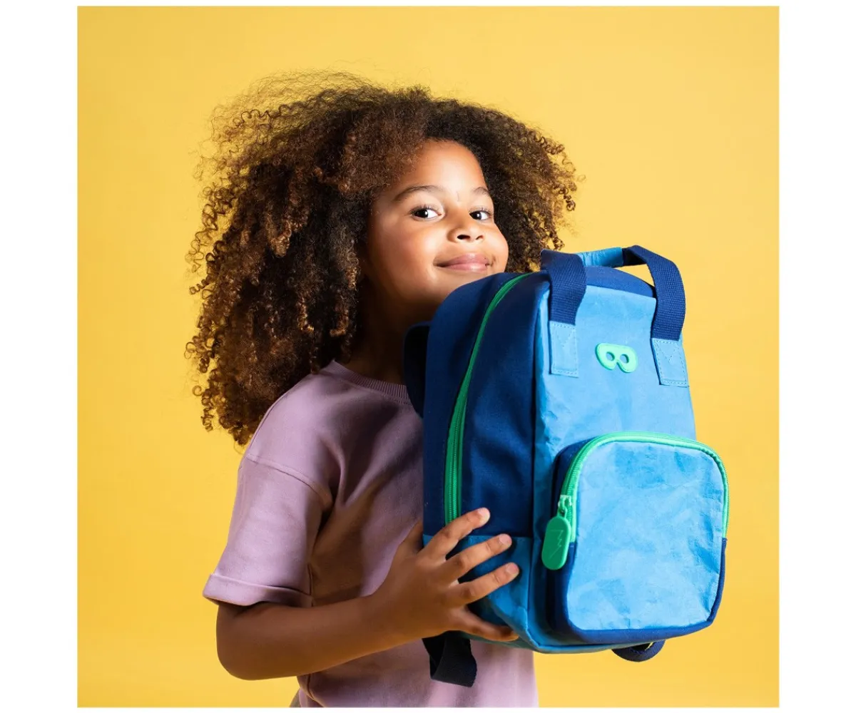 Mochilas Preescolar^SUPER PETIT Mochila Infantil Ecofriendly Navy Blue Billy Personalizable