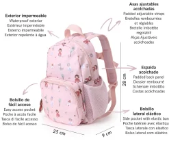 Online Mochila Infantil Little Red Personalizable Mochilas Guardería|Colecciones Vuelta Al Cole