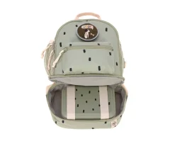 Mochilas Preescolar^Lassig Mochila Infantil Mini Adventure Light Olive