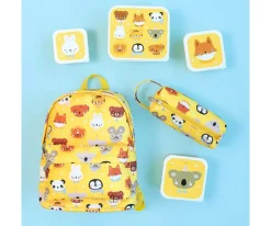 Mochilas Preescolar^A Little Lovely Company Mochila Infantil Mini Animal Friends Personalizable