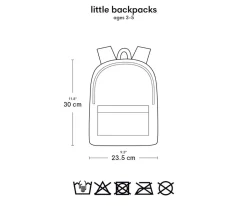 Mochilas Preescolar^A Little Lovely Company Mochila Infantil Mini Animal Friends Personalizable
