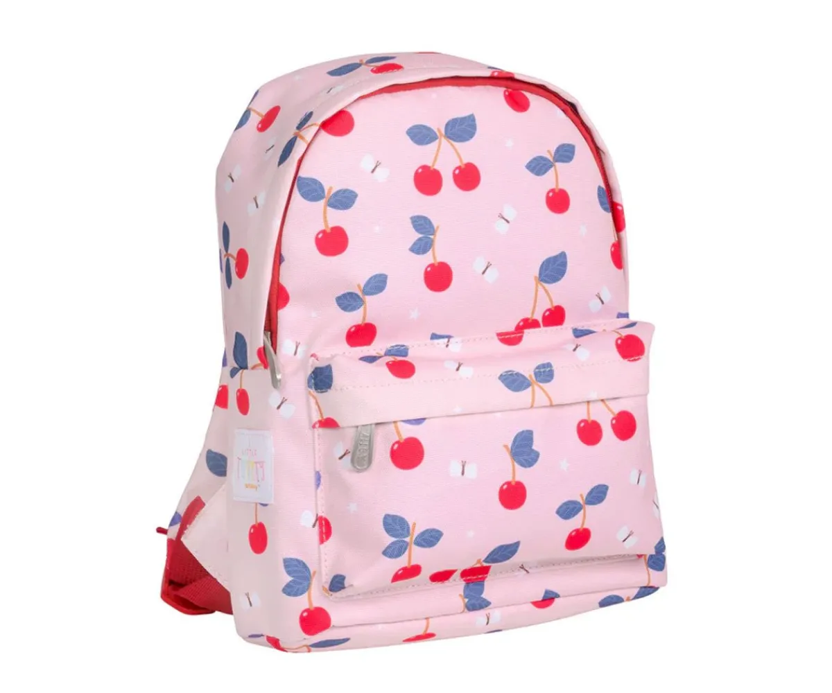 Mochilas Preescolar^A Little Lovely Company Mochila Infantil Mini Cerezas Personalizable