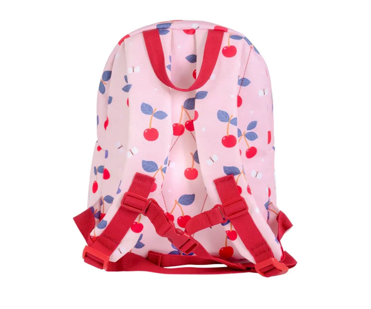 Mochilas Preescolar^A Little Lovely Company Mochila Infantil Mini Cerezas Personalizable