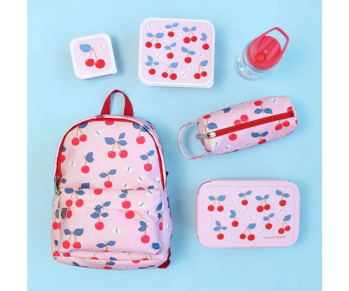 Mochilas Preescolar^A Little Lovely Company Mochila Infantil Mini Cerezas Personalizable