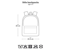 Mochilas Preescolar^A Little Lovely Company Mochila Infantil Mini Cerezas Personalizable