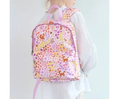 Mochilas Preescolar^A Little Lovely Company Mochila Infantil Mini Flowers Garden Personalizable