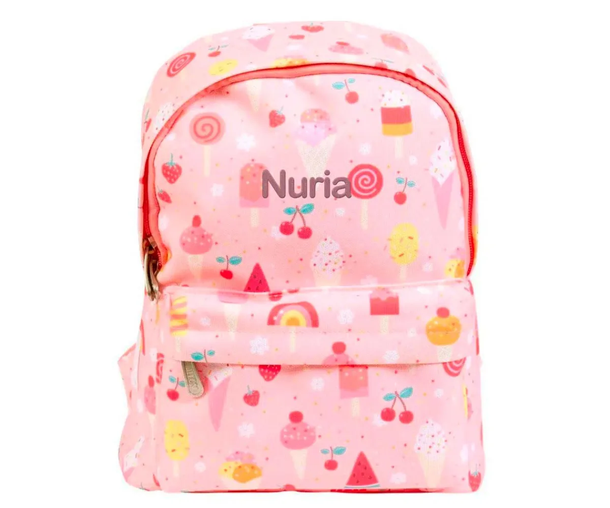 Sale Mochila Infantil Mini Ice-Cream Personalizable Mochilas Guardería|Mochilas Preescolar