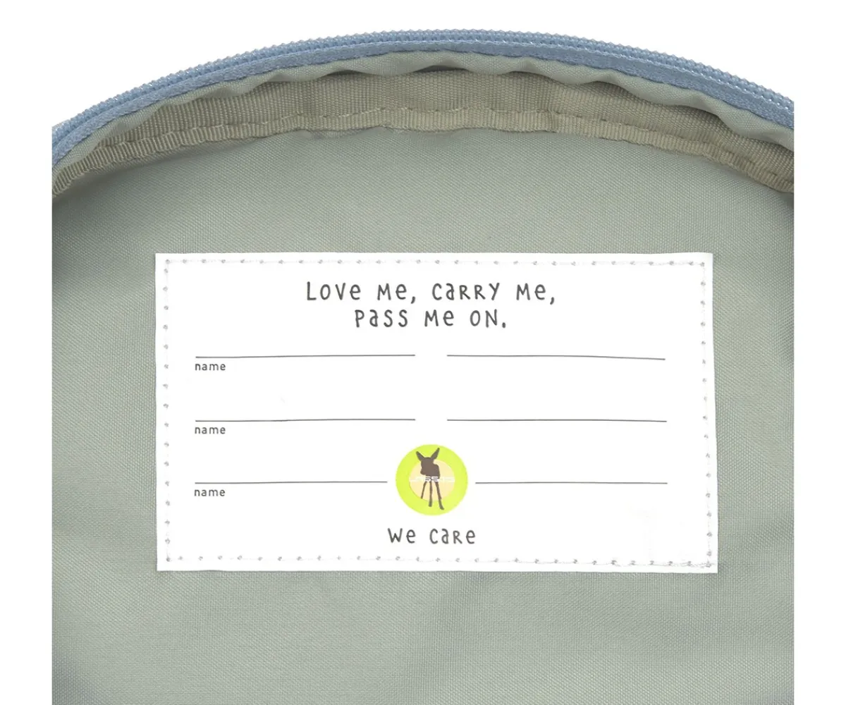 New Mochila Infantil Mini Pattern Party Blue / Green Mochilas Guardería|Mochilas Preescolar