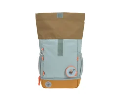 Mochilas Preescolar^Lassig Mochila Infantil Mini Rolltop Nature Light Blue