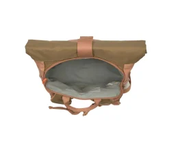 Mochilas Preescolar^Lassig Mochila Infantil Mini Rolltop Nature Hazelnut