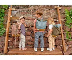 Mochilas Preescolar^Lassig Mochila Infantil Mini Rolltop Nature Hazelnut