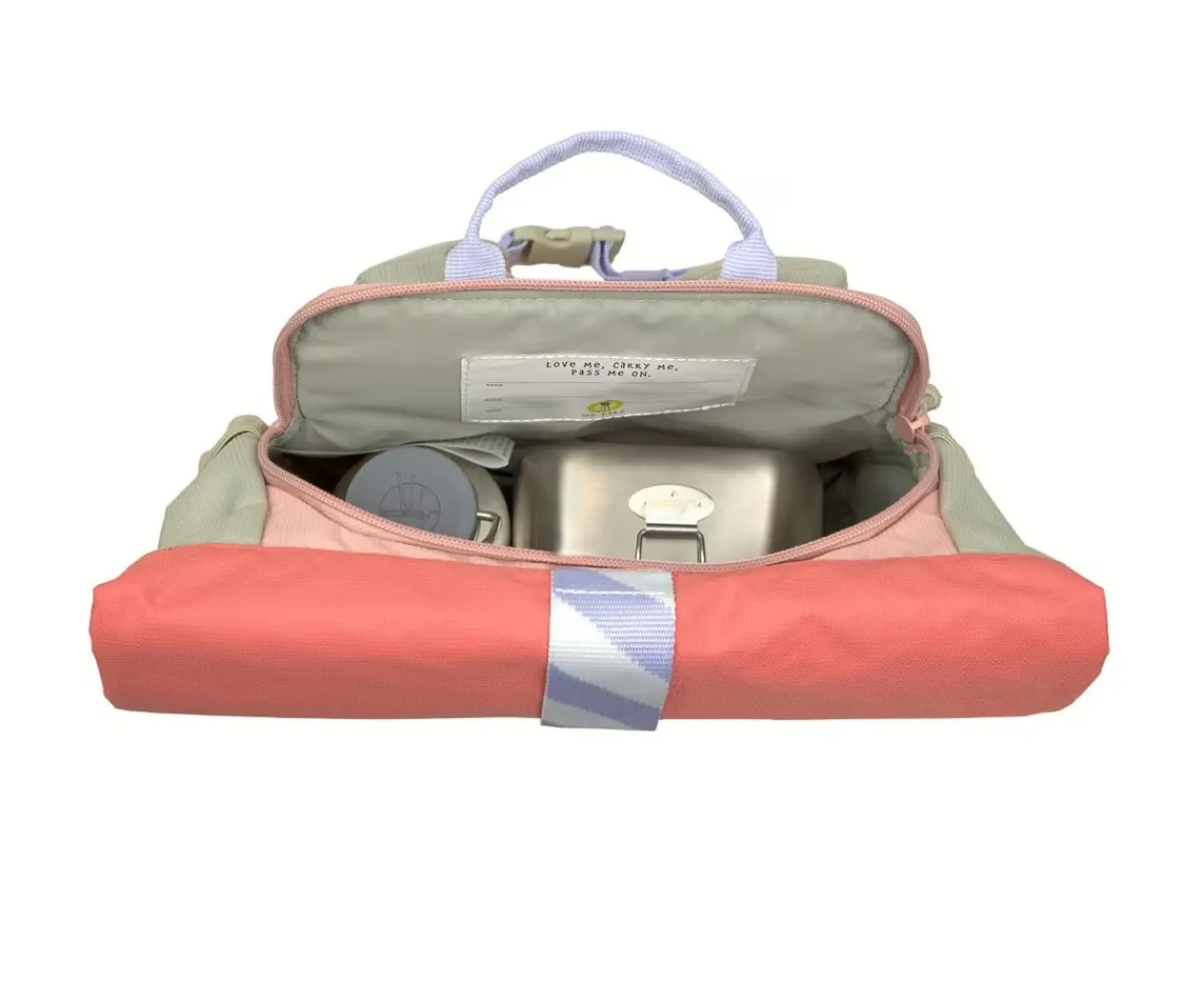 Hot Mochila Infantil Mini Rolltop Sunny Explorer Rose / Pink Mochilas Guardería|Mochilas Preescolar