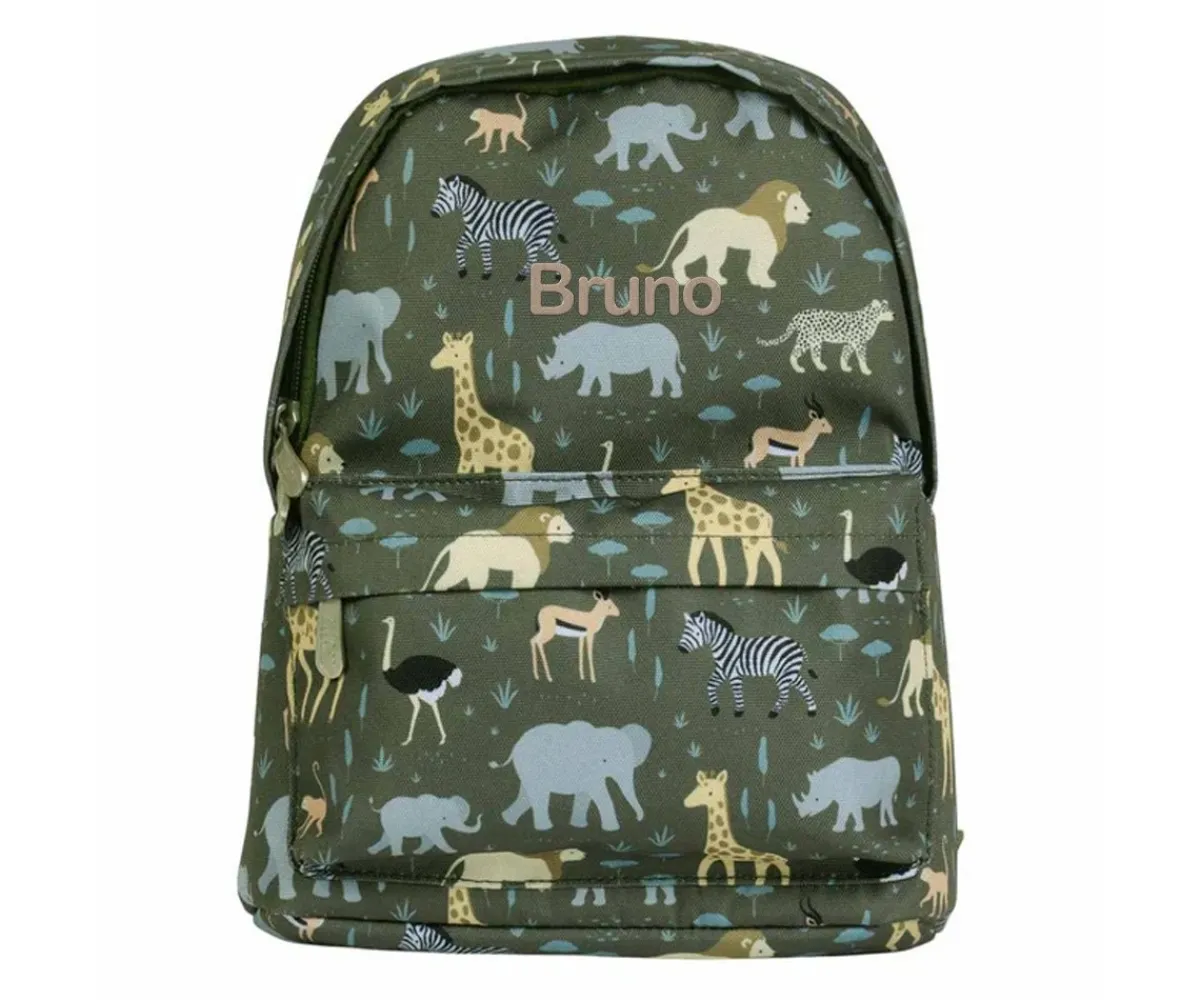 Mochila Infantil Mini Savanna Personalizable Mochilas Guardería|Mochilas Preescolar