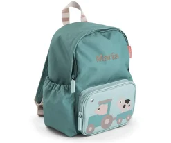 Mochilas Preescolar^Done by Deer Mochila Infantil Tiny Farm Blue Personalizable