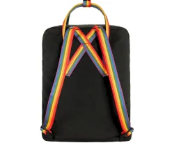 Mochilas Escolares^Fjällräven Mochila Kanken Rainbow Black
