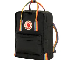 Mochilas Escolares^Fjällräven Mochila Kanken Rainbow Black