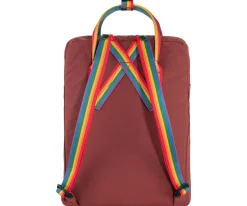 Mochilas Escolares^Fjällräven Mochila Kanken Rainbow Ox Red