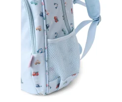 Clearance Mochila Mediana City Cars + Llavero Personalizable Mochilas Escolares|Colecciones Vuelta Al Cole