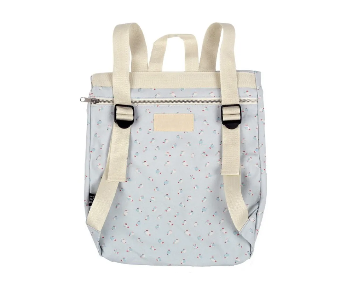 Mochilas Escolares^Petit Jour Paris Mochila Messenger Escolar Gaviotas Personalizable