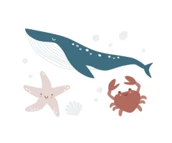 Mochila Mini Fashion Azul Personalizada Ocean Colecciones Vuelta Al Cole|Mochilas Preescolar