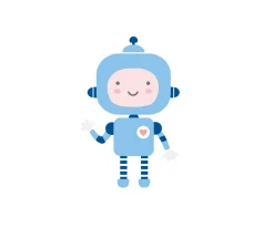 Mochilas Preescolar^Tutete Mochila Mini Fashion Azul Personalizada Robot