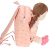 Discount Mochila para Muñecas Strawberries Rosa Niños Juguetes Para Niños De 18 Meses|Juguetes Para Niños De Un Año