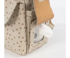 Online Mochila para Silla de Paseo Corazones Poppy Canela Niños Bolsos|Bolsos Carro Bebé