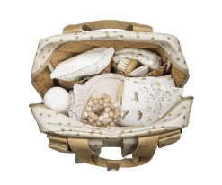 Online Mochila para Silla de Paseo Corazones Poppy Canela Niños Bolsos|Bolsos Carro Bebé