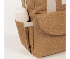 Outlet Mochila para Silla de Paseo Lunares Poppy Canela Niños Bolsos|Bolsos Carro Bebé