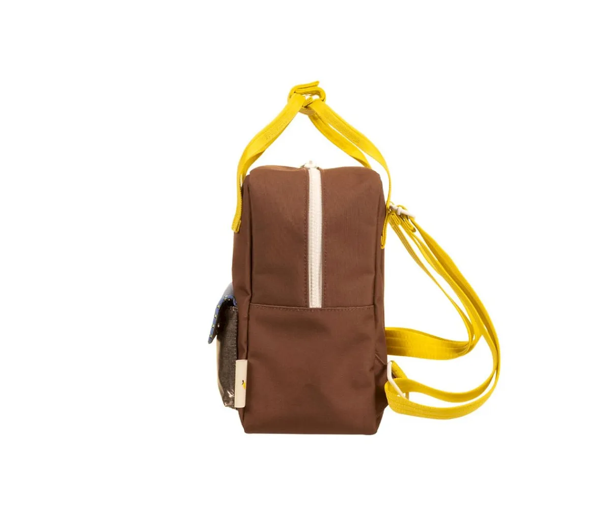 Mochilas Preescolar^Sticky Lemon Mochila Pequeña Better Together Bronze Brown Personalizable