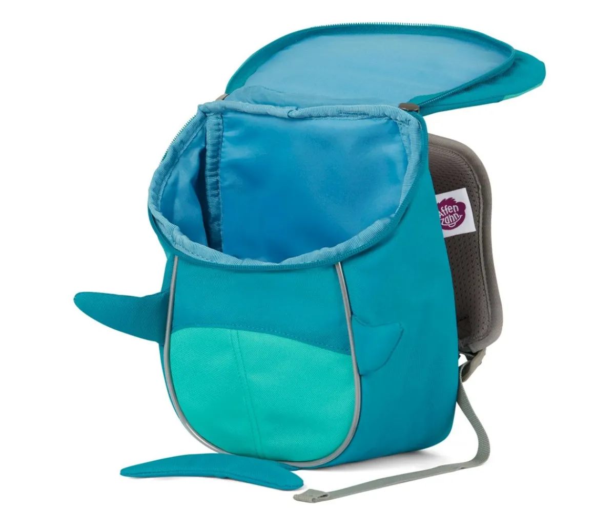 Mochilas Guardería^Affenzahn Mochila Pequeña Tiburón Personalizable