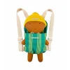 Juguetes Niños 3 Años^WE ARE GOMMU Mochila Portabebé para Muñecos Rayas Green