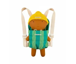 Juguetes Niños 3 Años^WE ARE GOMMU Mochila Portabebé para Muñecos Rayas Green