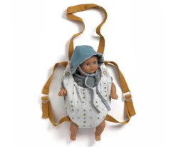 Accesorios Para Muñecas^Djeco Mochila Portabebé Pomea para Muñeco