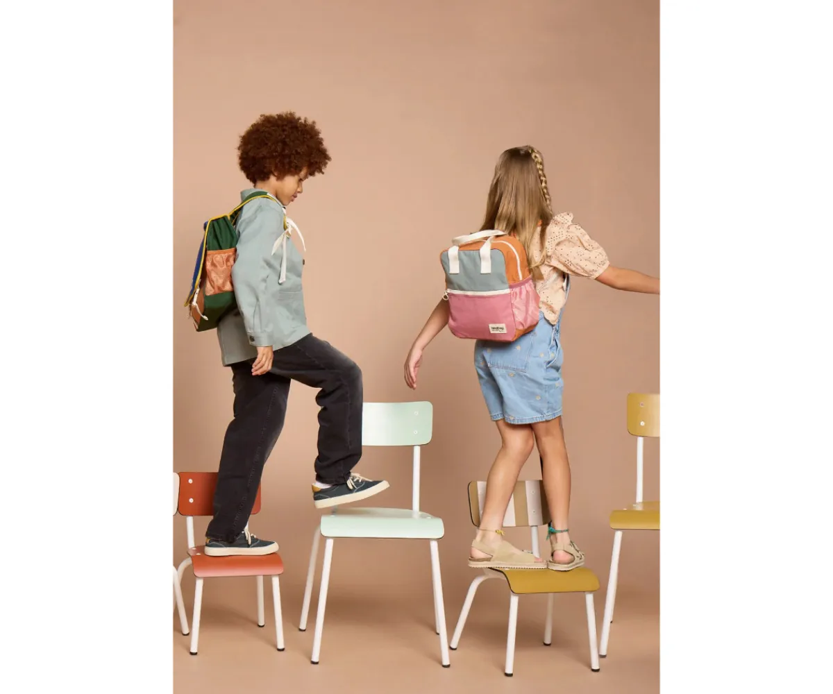 Mochilas Preescolar^Hindbag Mochila Preescolar Arthur Tricolor Sage Personalizable