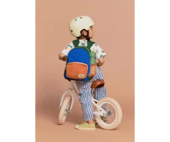 Mochilas Preescolar^Hindbag Mochila Preescolar Romy Tricolor Azul Eléctrico Personalizable