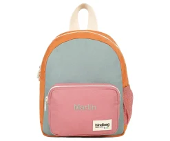 Mochilas Preescolar^Hindbag Mochila Preescolar Romy Tricolor Sage Personalizable