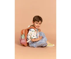 Mochilas Preescolar^Hindbag Mochila Preescolar Romy Tricolor Sage Personalizable