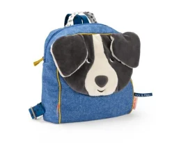 Mochilas Guardería^Moulin Roty Mochila Puce Azul Personalizable