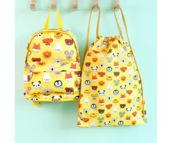 Mochilas Saco Infantiles^A Little Lovely Company Mochila Saco Animal Friends Personalizable