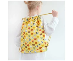Mochilas Saco Infantiles^A Little Lovely Company Mochila Saco Animal Friends Personalizable
