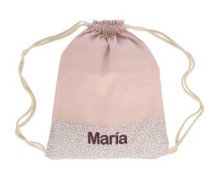 Mochilas Saco Infantiles^Cristina de Jos'h Mochila Saco Campo di Fiori Personalizable