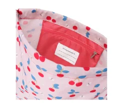 Mochilas Saco Infantiles^A Little Lovely Company Mochila Saco Cherries Personalizable